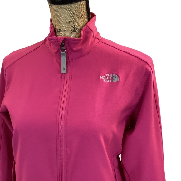 North Face Apex Full Zip Jacket Girls - Picture 4 of 12
